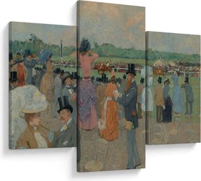 Kép - Jean-Louis Forain, The Races at Longchamp, reprodukciók (90x60 cm)