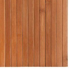 barna bambusz térelválasztó 165 x 250 cm
