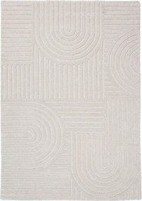 Elefántcsont színű kézi szövésű gyapjú szőnyeg 160x230 cm Zen Garden – Flair Rugs