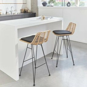 Rattan bárszék KEMI 105