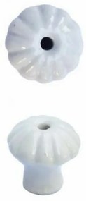 Kis porcelán bútorgomb, fogantyú
