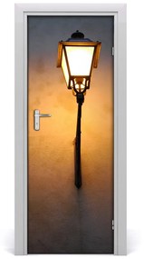 Poszter tapéta ajtóra Régi utcai lámpa 75x205 cm