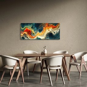 Kép - Modern absztrakció (120x50 cm)
