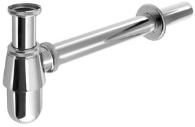 Bruckner - Mosdószifon alsó DN32 fényezett króm