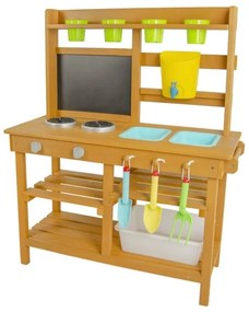 2Kids Toys - Fából készült kerti konyha