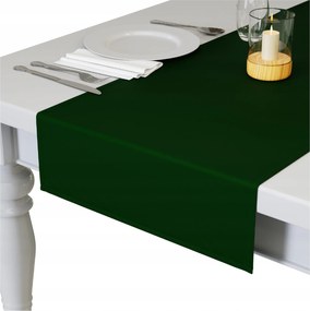 Sima Matt Futófelület Asztalra 40x145 Abrosz Dekoratív Zöld Futófelület