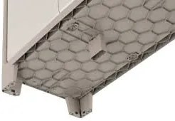 Keter XL méretű 2 polcos alacsony Excellence LOW műanyag szekrény