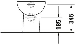 Duravit 21080900002 - álló WC D-CODE kerámia/fényes fehér