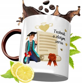 Bordó Bögre Technikusnak Születésnapi Ajándék fényképes nyomtatással