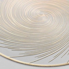 Műanyag tányéralátét ø 38 cm Spirale – douceur d'intérieur
