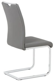 Szürke Ekobőr Étkezőszék. DCL-411 GREY