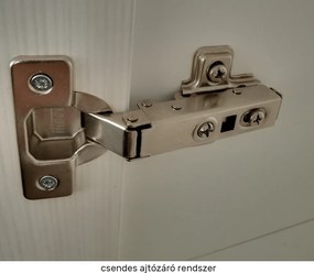 Hűtőgép szekrény, fehér/sosna andersen, jobbos, PROVANCE D60R