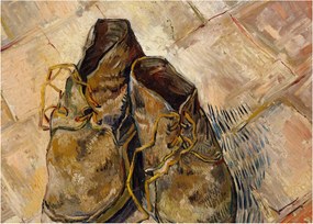 Kép - Vincent van Gogh, Shoes, reprodukciók (70x50 cm)