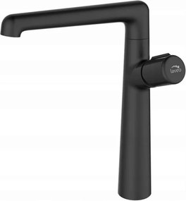 Konyhai Csaptelep Magas Mosogató Laveo Pretto Fekete