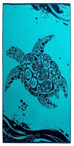 DecoKing Turtle strandtörülköző, 90 x 180 cm