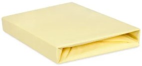Matex Jersey vízhatlan lepedő ekrü, 180 x 200 x 20 cm, 180 x 200 cm