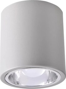 POLUX 312426 JUPITER Hengeres Mennyezeti Lámpa Szürke E27 IP20