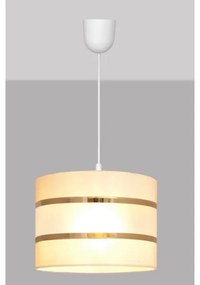 Csillár zsinóron HELEN 1xE27/15W/230V krém