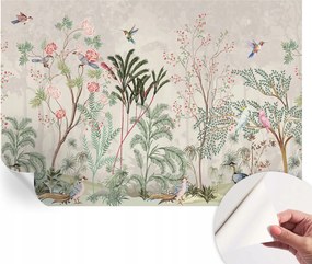 Dekoratív öntapadós fotótapéta irodába Trópusi oázis 152x104 cm