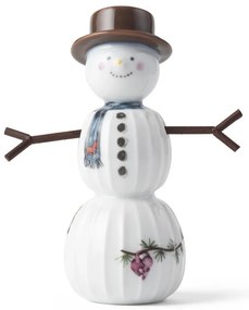 Porcelán karácsonyi figura (magasság 11,5 cm) Hammershøi Snowman – Kähler Design