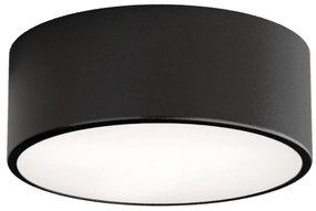 CLEO fürdőszobai mennyezeti lámpa érzékelővel, 1xE27/24W/230V, átmérő 20 cm, IP54, fekete