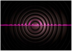 Poszterek 100x70 Zenés hullám