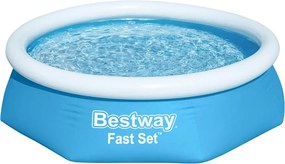 Bestway Fast Set felfújható kerek medence 244 x 61 cm