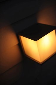LUTEC 5184601118 BOKSZ CUBE Modern Kültéri Fali Lámpa E27 IP44