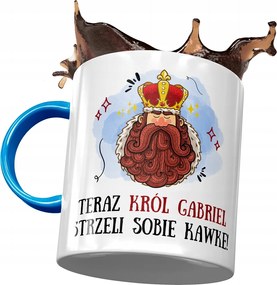 Kék Bögre Gabriel Gabrysia Férj Ajándék Nyomtatott Fotóval