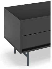 Fekete-antracitszürke TV-állvány 180x56 cm Nube – Teulat