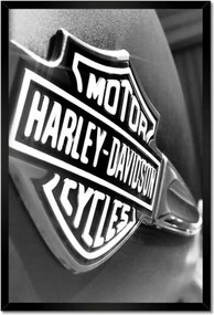 Poszterek keretben 40x60 Harley Davidson logó
