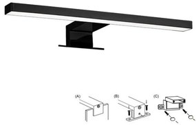 Top Light Top Light GILA C - LED für Badspiegel, 5W, 230V, IP44 TP1590