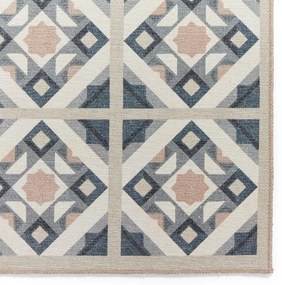 Szürke-krémszínű mosható futószőnyeg 61x170 cm Victoria Orange – Think Rugs
