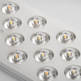 Kanlux 46282-LED Fényerőszabályozható LIXAN 65W/230V 3000-6500K Ø 48,6 cm fehér/ezüst + távirányító