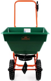 SEED szórókocsi, 25l, zöld/narancs Gardebruk