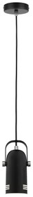 Paulmann 79766 - LED 1xE27/8W LAVEA függőlámpa kábellel 230V fekete