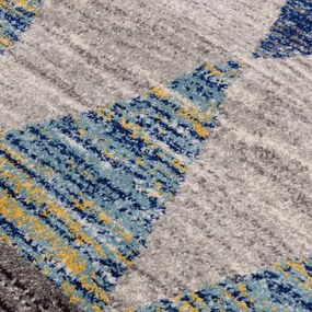Kék szőnyeg 200x290 cm Muse Harlequin Blue – Asiatic Carpets
