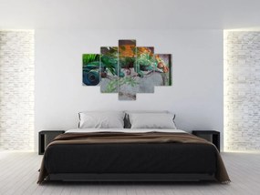 Kép - kaméleon (150x105 cm)