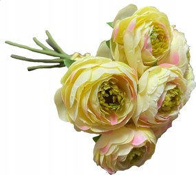 Kaméleon Sárga 03 Művirág, Csokor, Szár, Dekorációs Nád