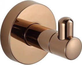 Mexen kiegészítők, Remo törölközőtartó, 1 kampós, rózsa arany, 70507351-60