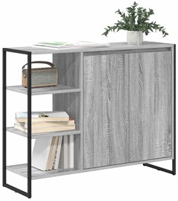 Oldalsó szekrény Szürke Sonoma 96.5 x 30 x 75 cm Faanyag