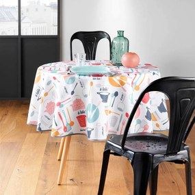 Lemosható asztalterítő ø 160 cm Kitchen – douceur d'intérieur