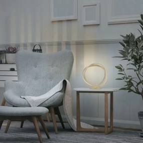 Paul Neuhaus 4531-12 - LED Dimmelhető asztali lámpa MELINDA LED/18W/230V arany