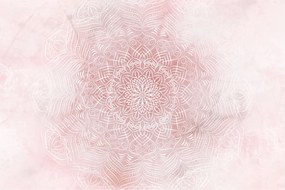 Kép - Rózsaszín mandala (90x60 cm)