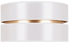 Duolla - Mennyezeti lámpa DUO 1xE27/15W/230V átm. 40 cm fehér/arany