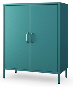 Szafka z półkami VITO, 800 x 1015 x 400 mm, Modern: morska