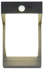 Napelemes LED fali kültéri lámpa (magasság 14 cm) Colombo – Trio