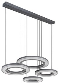 Globo 67191-80 - LED Dimmelhető csillár zsinóron BLASIUS LED/80W/230V + távirányító