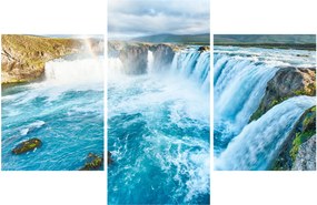 Kép - Godafoss vízesés (90x60 cm)