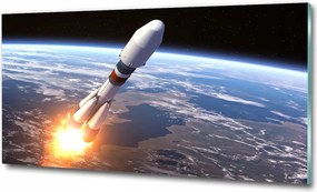 Fotó vászonkép edzett üveg Nap 100x70